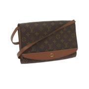 Louis Vuitton Vintage Pre-owned Canvas louis-vuitton-vskor Brown, Dam