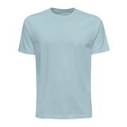 Frame Grundläggande Azzurra T-shirt Blue, Herr