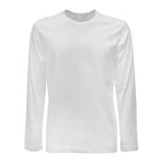 Comme des Garçons Long Sleeve Tops White, Herr