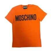 Moschino T-Shirts Orange, Herr