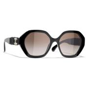 Chanel Sunglasses Black, Dam