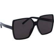 Saint Laurent Stilrena Solglasögon för Modeintresserade Kvinnor Black,...