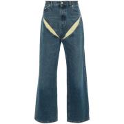 Y/Project Wide Jeans Blue, Herr