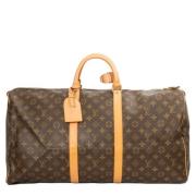 Louis Vuitton Vintage Pre-owned Canvas handvskor Brown, Dam