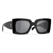 Chanel Sunglasses Black, Dam