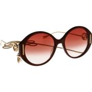 Gucci Stiliga Solglasögon för Kvinnor Black, Dam