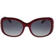 Prada Ikoniska solglasögon för kvinnor med polariserade linser Red, Da...