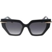 Roberto Cavalli Stiliga solglasögon för kvinnor Black, Dam