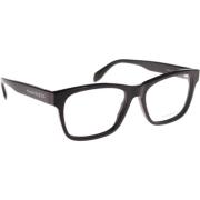 Alexander McQueen Stiliga Glasögon för Män Black, Herr