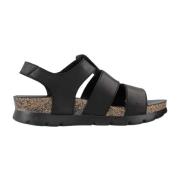 Panama Jack Stiliga platta sandaler för kvinnor Black, Dam