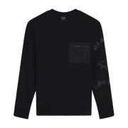 Paul & Shark Sweatshirts & Hoodies Black, Herr