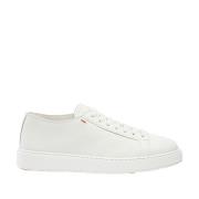 Santoni Biking sneakers med snörning White, Herr