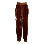 Semicouture Trousers Brown, Dam