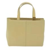 Burberry Vintage Pre-owned Laeder handvskor Beige, Dam