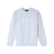 A.p.c. Sweatshirts Blue, Herr