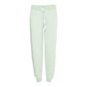 Ball Stiliga Sweatpants med Broderade Detaljer Green, Dam