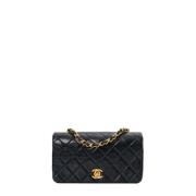 Chanel Vintage Pre-owned Laeder chanel-vskor Black, Dam