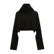 JW Anderson Sweatshirts Black, Dam