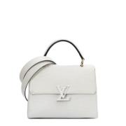 Louis Vuitton Vintage Pre-owned Laeder handvskor White, Dam