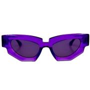 Kuboraum Lila Ametist Solglasögon F5 Purple, Dam