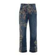 Isabel Marant Straight Jeans Blue, Dam