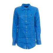 Ralph Lauren Shirts Blue, Dam
