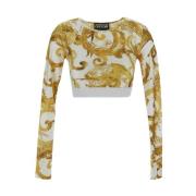 Versace Jeans Couture Long Sleeve Tops Multicolor, Dam