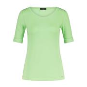 Marc Cain T-Shirts Green, Dam