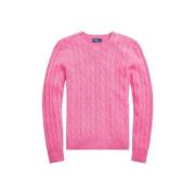 Polo Ralph Lauren Round-neck Knitwear Pink, Dam