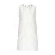 Versace Prydd klänning White, Dam