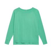 Maliparmi Mysiga Sweaters Kollektion Green, Dam