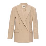 Aeron Konstruera oversize blazer Beige, Dam