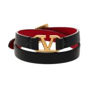 Valentino Garavani Bracelets Black, Dam