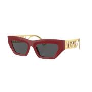 Versace Sunglasses Red, Dam