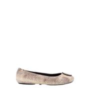 Tory Burch Ballerinas Beige, Dam