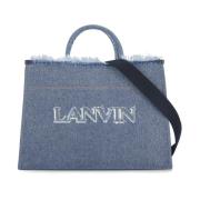 Lanvin Tote Bags Blue, Dam