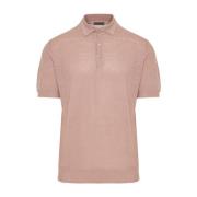 Corneliani Polo Shirts Pink, Herr