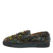 Christian Louboutin Pre-owned Pre-owned Nylon sneakers Multicolor, Dam