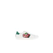 Gucci Apple Motif Lågskor White, Dam