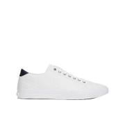 Tommy Hilfiger Vita Street Low Läder Sneakers White, Herr