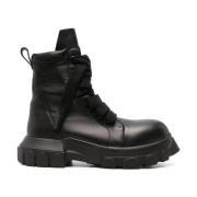 Rick Owens Lace-up Boots Black, Herr