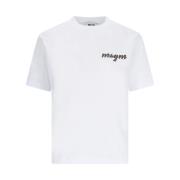 Msgm Vita T-shirts och Polos White, Dam