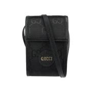 Gucci Vintage Pre-owned Tyg gucci-vskor Black, Dam