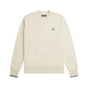 Fred Perry Sweatshirts Beige, Herr