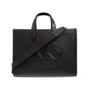 Michael Kors Gigi shopper väska Black, Dam