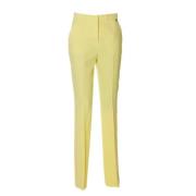 Liu Jo Slim-fit Trousers Yellow, Dam