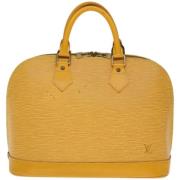 Louis Vuitton Vintage Pre-owned Laeder louis-vuitton-vskor Yellow, Dam