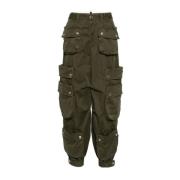 Dsquared2 Tapered Trousers Green, Dam