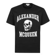 Alexander McQueen T-Shirts Black, Herr