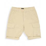 Butcher of Blue Tristan Slim Cargo Shorts Beige, Herr